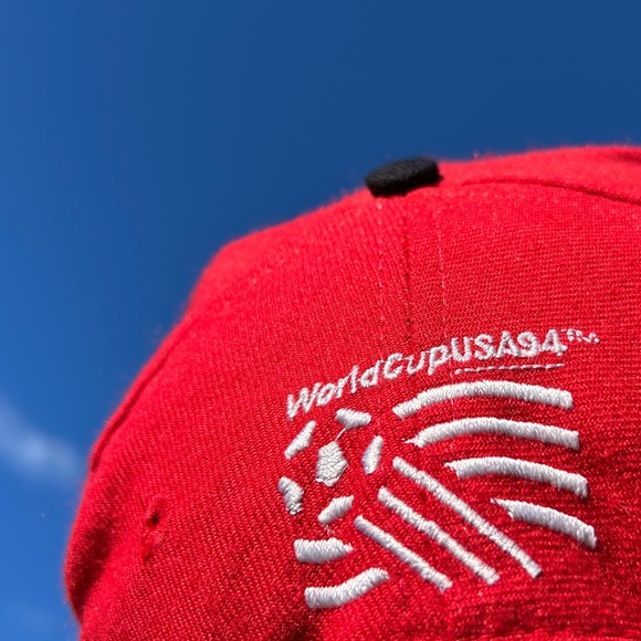 Vintage World Cup 1994 ⚽️ Team Canada Soccer snapback cap hat Apex Football - Picture 8 of 17